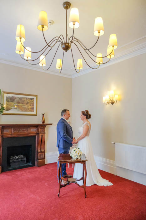 Wedding photography at Mansion House, Newport.