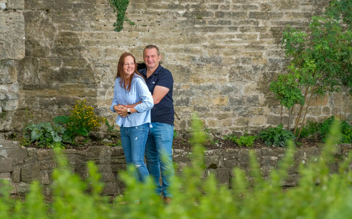 pre wedding photography at caldicot castle, monmouthshire