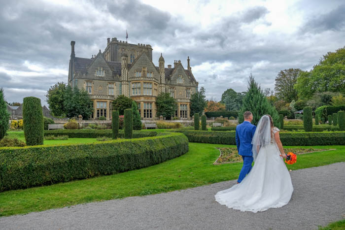 Wedding photography at Tortworth Court, Gloucestershire.
