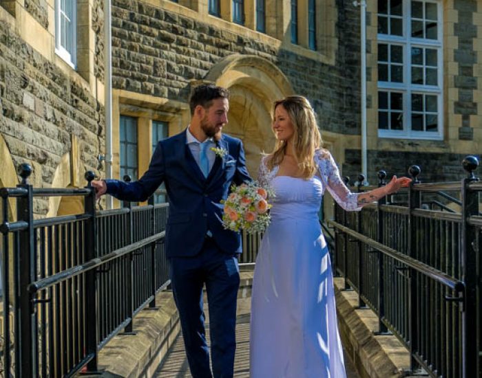 Wedding photography in Carmarthen Registry Office carmarthenshire south wales